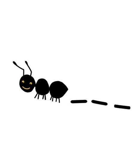 一匹のアリの旅